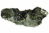 Epidote Crystal Cluster on Actinolite - Pakistan #164854-1